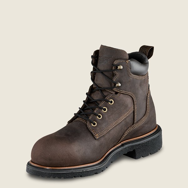 Botas de Seguridad Red Wing Hombre Marrom Oscuro - Dynaforce® - 6-Inch Insulated Waterproof Toe - 65